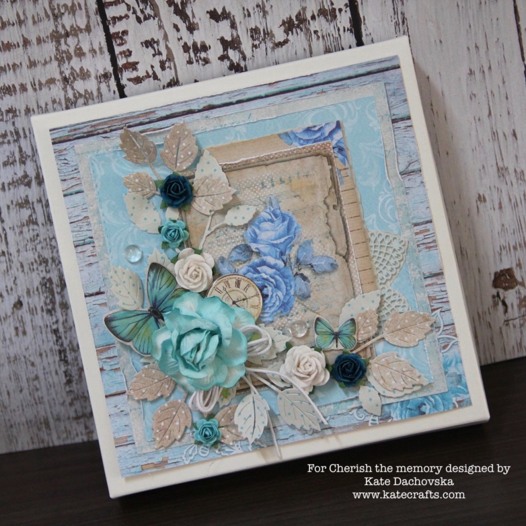 Romantic box for Cherish the memory | Kate Crafts