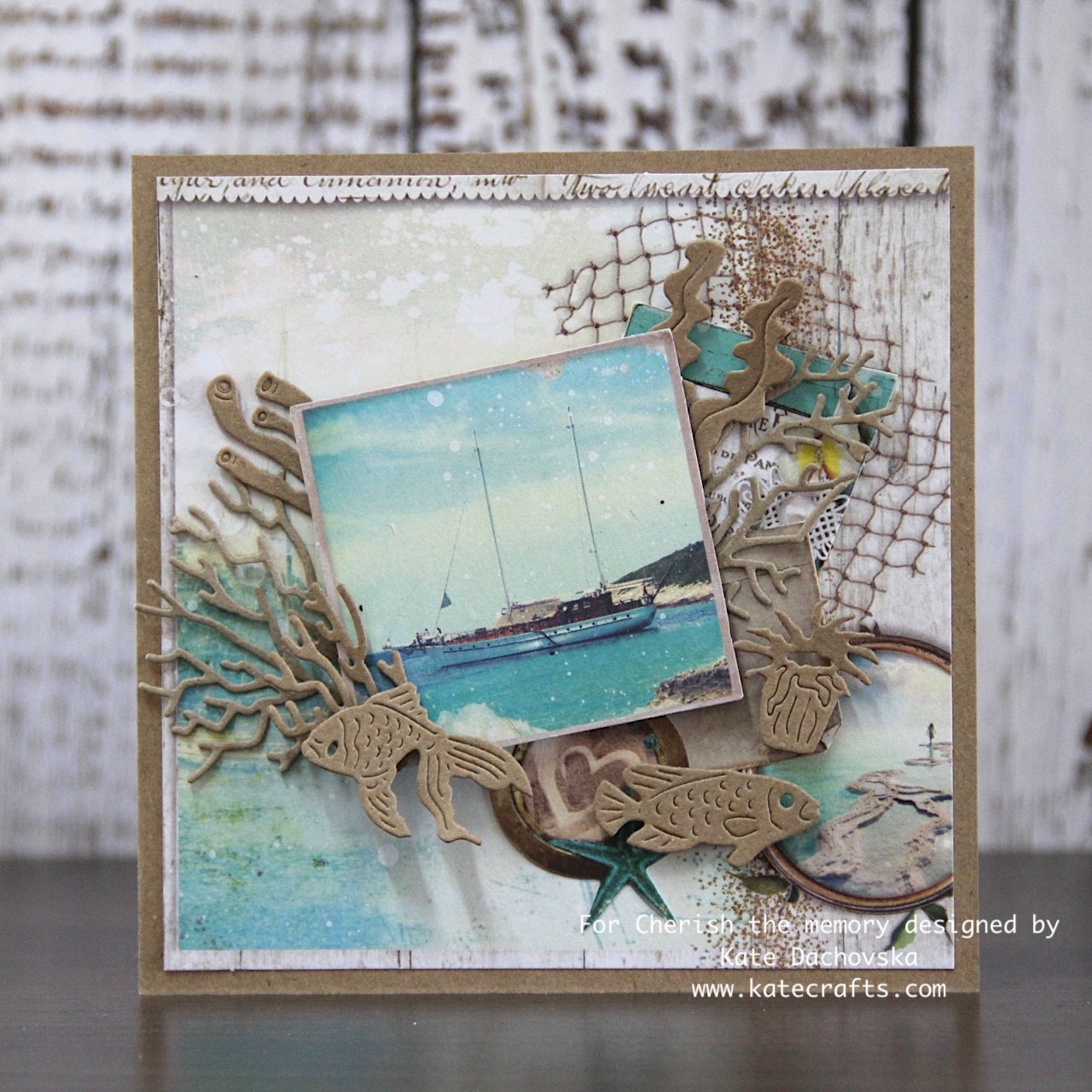 Two summer cards for Cherish the memory | Kate Crafts